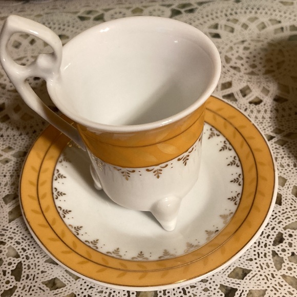 Fine Porcelain Espresso Coffee Set 12-pc service for 6 New in the Box - Picture 2 of 7